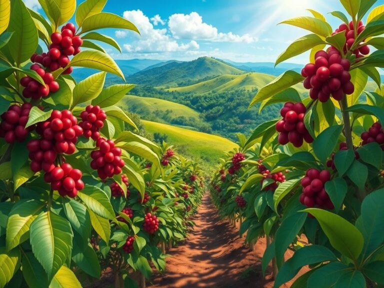 como plantar café em grãos