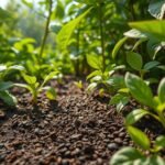 como usar café moído como fertilizante natural