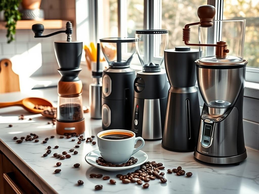 seleção de moinho de café